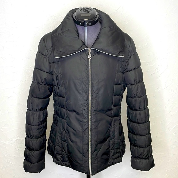 Mark New York Andrew Marc Black Full Zip Coat - Picture 1 of 7